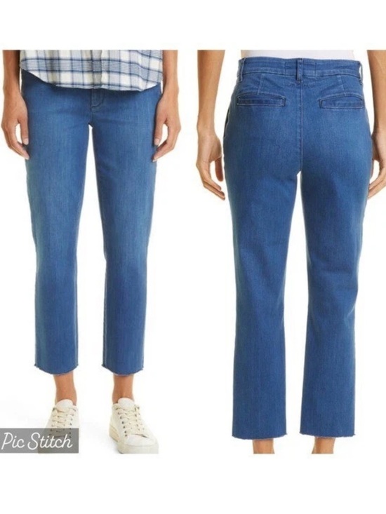 Frank & Eileen Denim - Frank & Eileen Wicklow Italian denim crop chinos 6